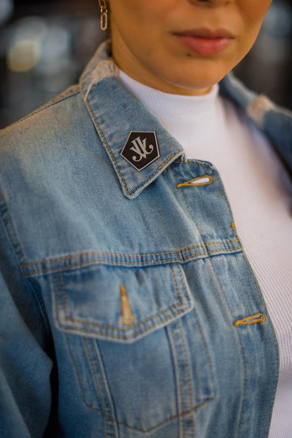 Chain Denim Jacket - JAIVIE